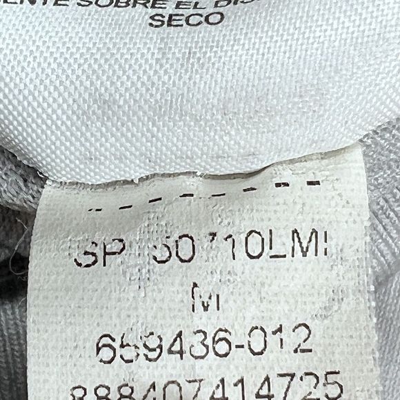 Nike Sweatshirt Womens Size Medium Gray Dri Fit Half Zip Pullover Jacket 2474 - Picture 13 of 14